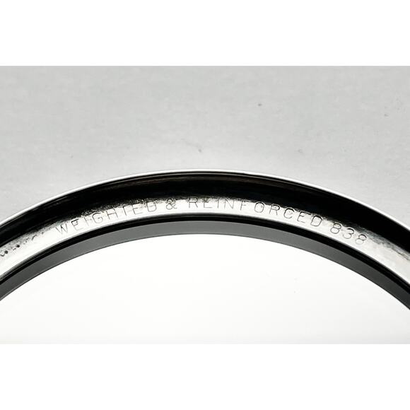 Towle “Old Master” .925 Silver & Glass Round Vanity Powder Trinket Box 3 1/4” - Picture 12 of 12